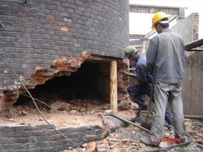 苏州砖烟囱拆除